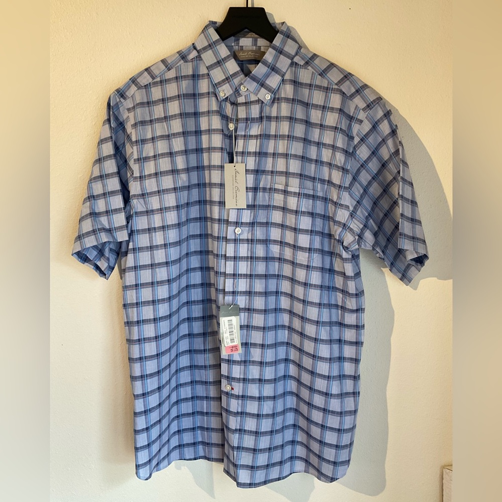 Mens Cremieux Short sleeve Shirt NWT!